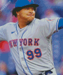 New York Mets Player diamond painting