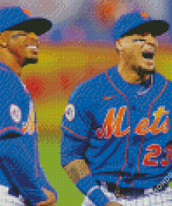 New York Mets Players diamond painting