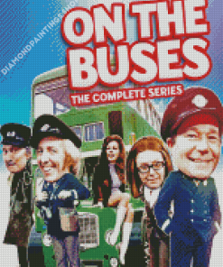 On The Buses Serie Poster diamond painting
