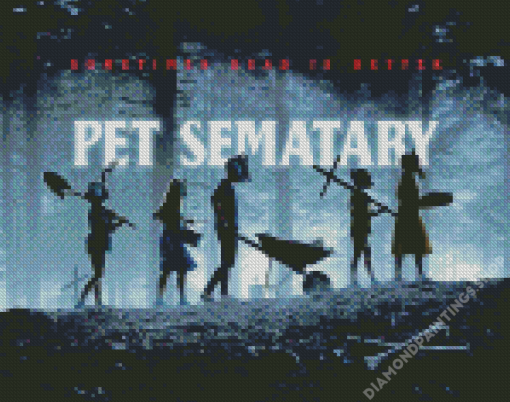 Pet Sematary Movie Poster diamond painting