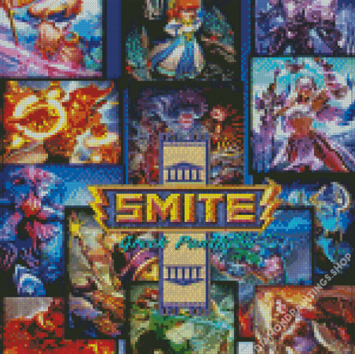 Smite Game Poster diamond painting