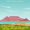 Table Mountain National Park Cape Town Poster diamond painting