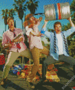 Workaholics Comedy Serie diamond painting