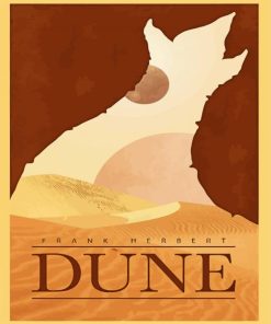 Aesthetic Dune Frank Herbert diamond painting
