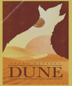 Aesthetic Dune Frank Herbert diamond painting