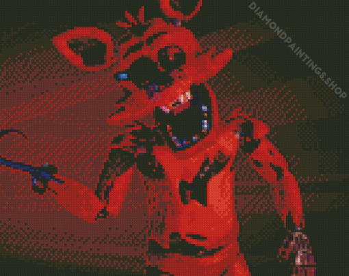 Aesthetic Foxy diamond painting