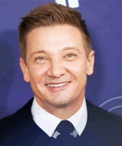 American Actor Jeremy Renner diamond painting