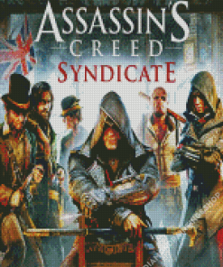 Assassins Creed Game Characters diamond painting