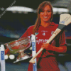 Camogie Player Heather Cooney diamond painting