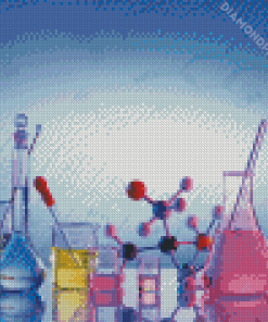 Chemistry Liquid diamond painting