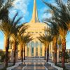 Gilbert Arizona Temple diamond painting