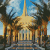 Gilbert Arizona Temple diamond painting