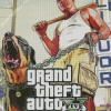 Grand Theft Auto Poster diamond painting