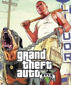 Grand Theft Auto Poster diamond painting