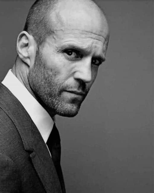 Jason Statham Black And White diamond painting diamond painting