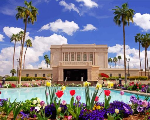 Mesa Temple Garden diamond painting