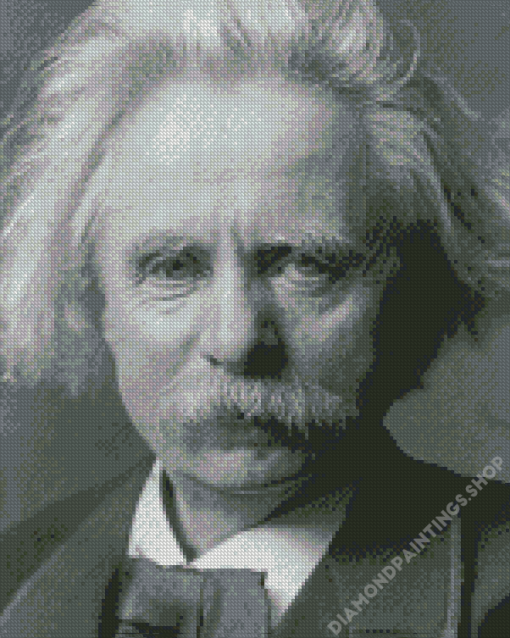 Old Edvard Grieg diamond painting