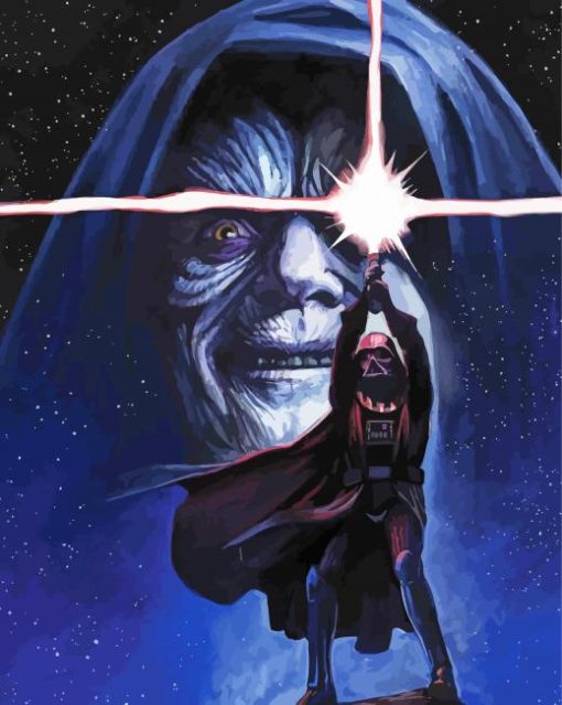 Star Wars Palpatine Art diamond painting