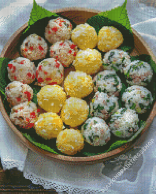 Tasty Rice Balls diamond painting