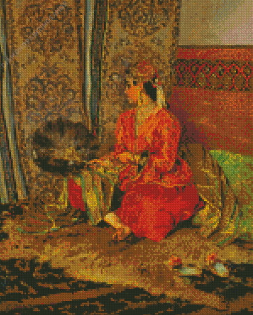 Algerian Woman diamond painting