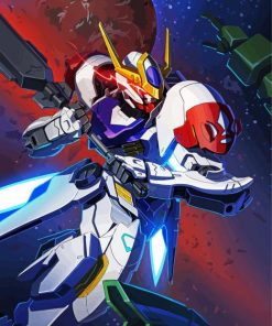 Barbatos Robot diamond painting