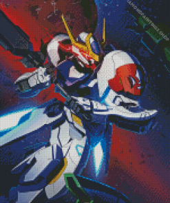 Barbatos Robot diamond painting