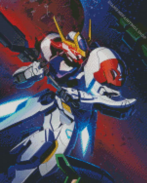 Barbatos Robot diamond painting