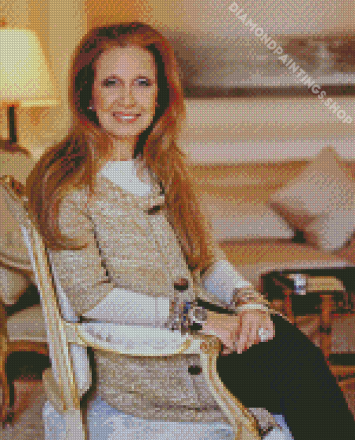 Beautiful Danielle Steel diamond painting