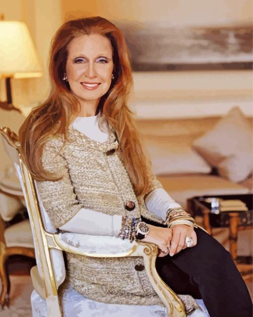 Beautiful Danielle Steel diamond painting