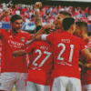 Benfica Players diamond painting