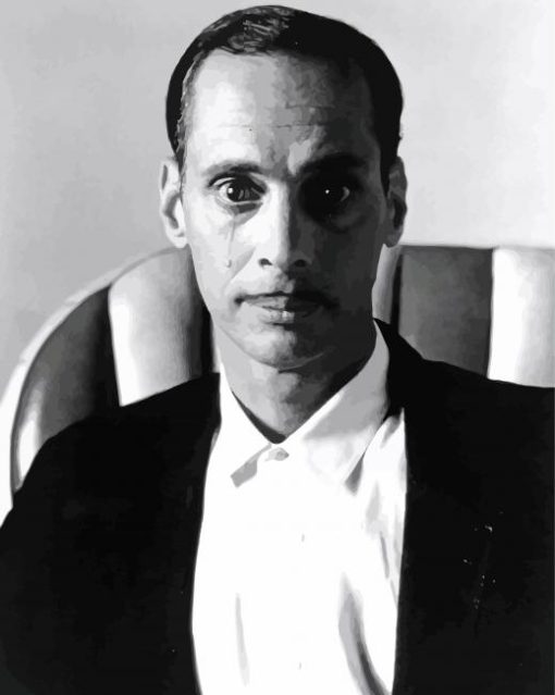 Black And White John Waters diamond painting