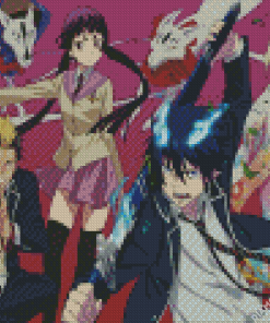 Blue Exorcist Anime Characters diamond painting