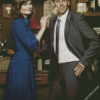 Booth And Brennan Poster Of Bones Serie diamond painting