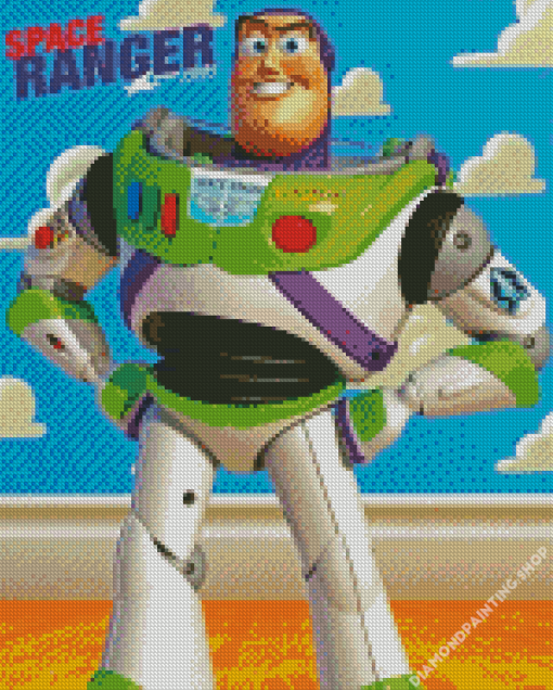 Buzz Lightyear diamond painting