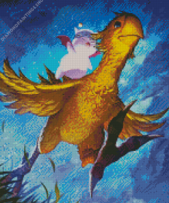 Chocobo Illustration diamond painting