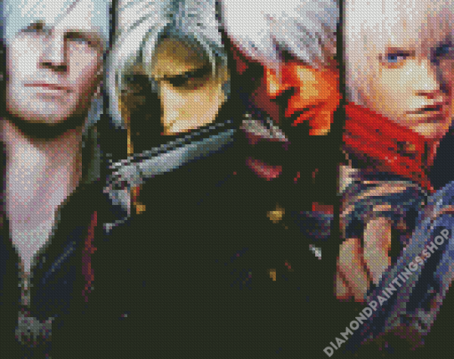 Devil May Cry diamond painting