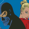 Diabolik Illustration diamond painting