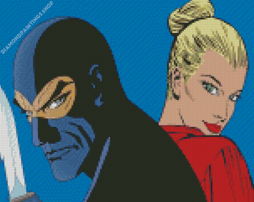 Diabolik Illustration diamond painting