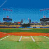 Dodger Stadium In Los Angeles diamond painting
