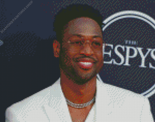 Dwyane Wade Scaled diamond painting