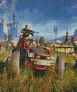 Dying Light Video Game diamond painting