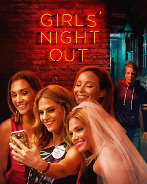 Girls Night Out Poster diamond painting