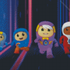 Go Jetters Heroes diamond painting