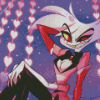 Hazbin Hotel Angel Dust diamond painting