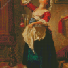 Housemaid Drinking diamond painting