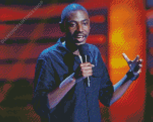 Jerrod Carmichael Comedian diamond painting