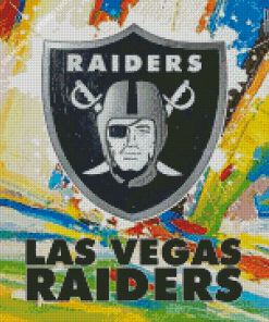 Las Vegas Raiders Art diamond painting