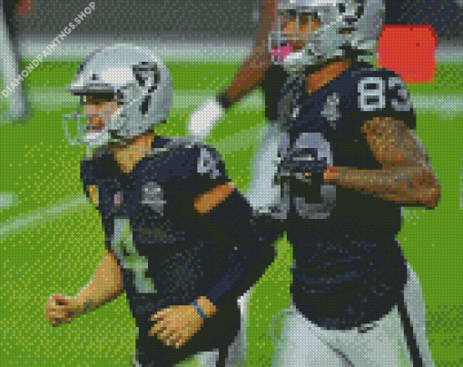 Las Vegas Raiders Players diamond painting