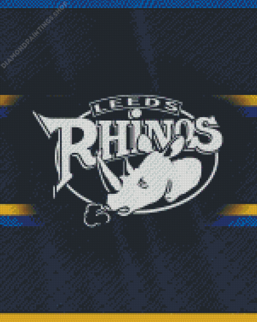 Leeds Rhinos Rugby Logo diamond painting