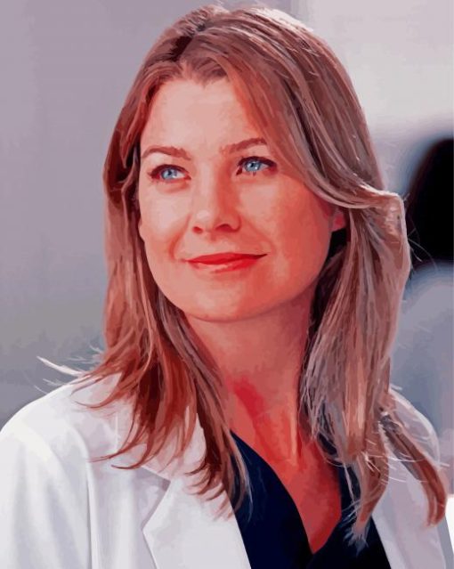 Meredith Grey diamond painting